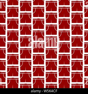 Pattern background Men Bermuda shorts icon Stock Vector