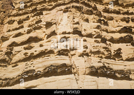 Honey coloured rock shot close up as a background Stock Photo