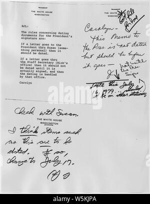 Compound Document Format Compound document, three memos on one sheet Stock Photo - Alamy