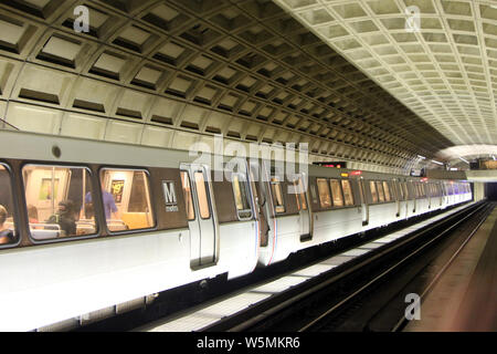 Metro Union Station in Washington DC, US Stock Photo