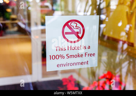 Fort Ft. Lauderdale Florida,Coral Springs,Coral Springs Marriott Golf Club & Convention Center,hotel,worldwide company,lodging,hospitality,anti smoke Stock Photo