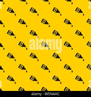 Bottle for eye drops pattern vector Stock Vector