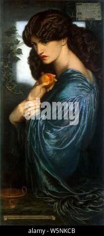 Buy digital version: Proserpine by Dante Gabriel Rossetti
