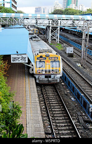 grant road railway station, mumbai, maharashtra, India, Asia Stock ...