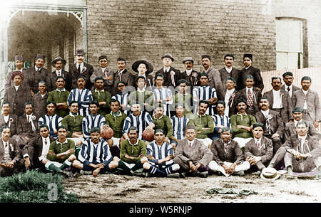 Pretoria vs Johannesburg Passive Resisters Johannesburg South Africa 1913 old vintage 1900s picture Stock Photo