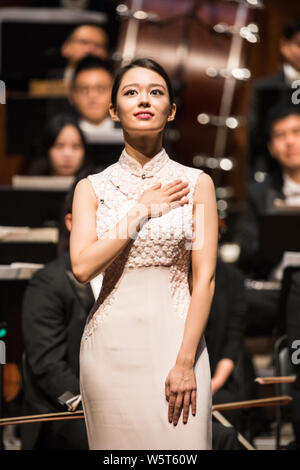 --FILE--Gina Alice Redlinger, the wife of Chinese pianist Lang Lang