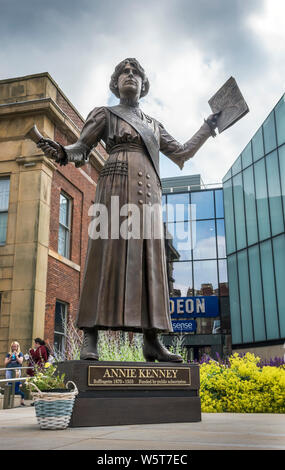 Annie Kenney, Suffragette, Oldham, Greater Manchester UK. Stock Photo