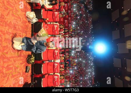 Japanese film director Rikiya Imaizumi, center, attends a press conference for new movie 'Little Nights, Little Love' during the 22nd Shanghai Interna Stock Photo