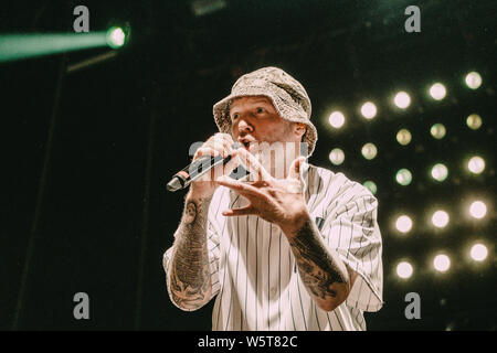 Bern, Switzerland. July 25th, 2019. The American rap rock band Limp ...