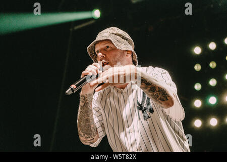 Bern, Switzerland. July 25th, 2019. The American rap rock band Limp ...