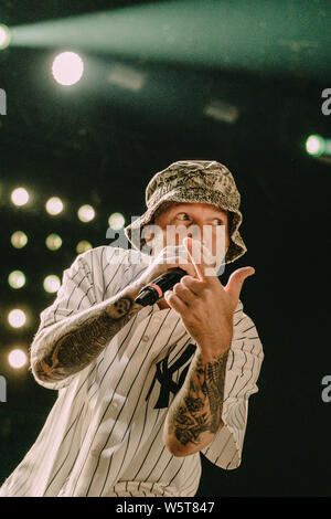 Bern, Switzerland. July 25th, 2019. The American rap rock band Limp ...