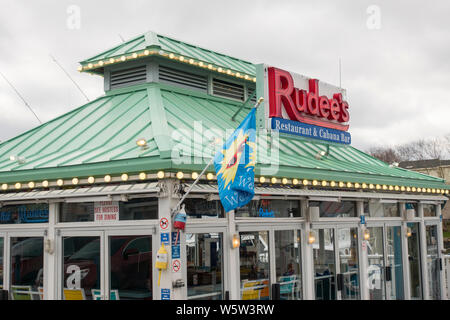 Rudee s restaurant and cabana bar Virginia Beach Stock Photo