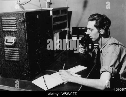 Photograph Of Radio Room At Supervisor S Office Scope And