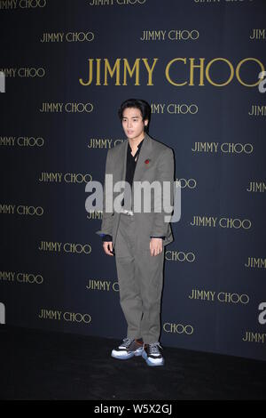 South Korean Rapper And Singer Jung Jae Won Better Known By His Stage Name One Attends A Promotional Event For Jimmy Choo In Seoul South Korea 29 Stock Photo Alamy