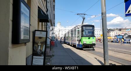 Summer In Helsinki-2019 Stock Photo