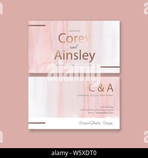 business card, brush stroke, texture, splash water, brush, gold, typography, business card template, geometric, style, creative, border, modern, font, Stock Vector