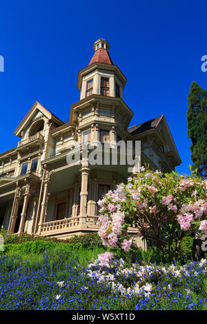 Flavel House Museum, Astoria, Oregon, USA Stock Photo