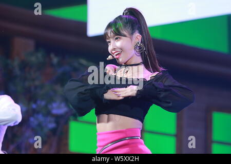 Momo of South Korean girl group TWICE of South Korean girl group