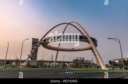 Biswa Bangla gate or Kolkata Gate at New Town on the main arterial road ...