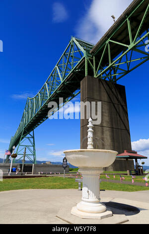 Maritime Memorial Park, Astoria, Oregon, USA Stock Photo