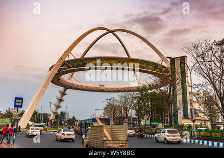 Biswa Bangla gate or Kolkata Gate at New Town on the main arterial road ...