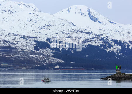 Valdez Boat Harbor Port Valdez Prince William Sound fishing boats ...