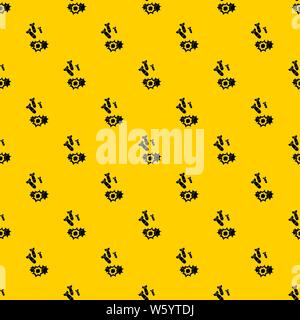 Bomb pattern vector Stock Vector