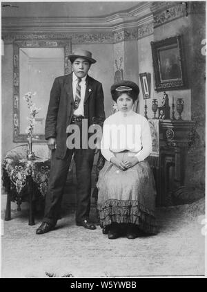 Young Indian couple. Unidentified Stock Photo - Alamy