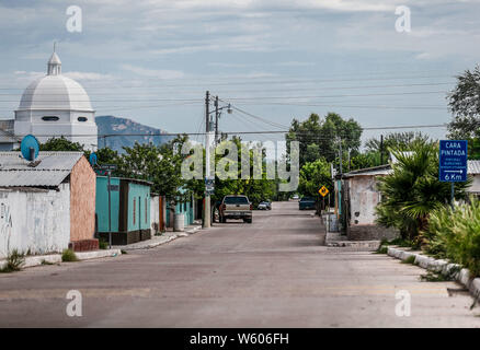 Granados, Sonora, Mexico. Sierra Alta. Sierra Madre Occidental. Pueblo. (Foto: LuisGutierrez/NortePhoto.com) Stock Photo