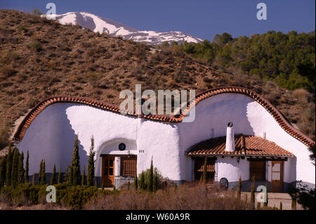 Europe, Iberia, Spain, Andalusia, Purullena, Cave house Stock Photo