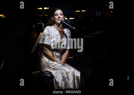 July 29, 2019, Toronto, Ontario, Canada: Canadian singer and songwriter Sarah McLachlan performed a sold out show in Toronto. In picture: SARAH MCLACHLAN (Credit Image: © Angel Marchini/ZUMA Wire) Stock Photo