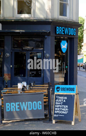 The Brewdog Pub near Bristol Bridge, Bristol city Centre, UK Stock Photo