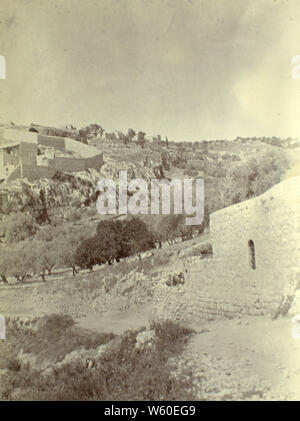 Jerusalem and the Holy Land c1930s Stock Photo - Alamy