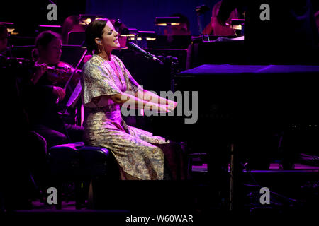 Canadian singer and songwriter Sarah McLachlan performed a sold out show in Toronto. Stock Photo