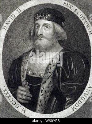 David II of Scotland by Sylvester Harding 1797. Stock Photo