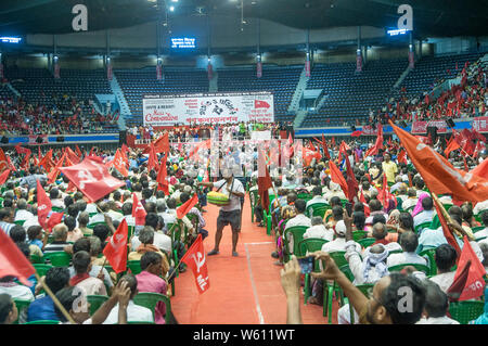 Kolkata, India. 30th July, 2019. Supporters and Comrades from different parts of INDIA at Mass Convention of CPI(ML) at KOLKATA Credit: Amlan Biswas/Pacific Press/Alamy Live News Stock Photo