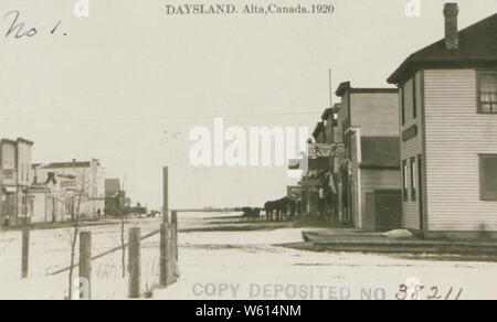 Daysland, Alberta (HS85-10-38211). Stock Photo