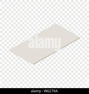 Drywall icon, isometric 3d style Stock Vector