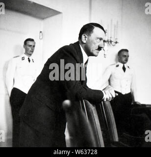 Eva Braun Collection (osam) - Adolf Hitler dressed in a business suit ca. late 1930s or early 1940s Stock Photo