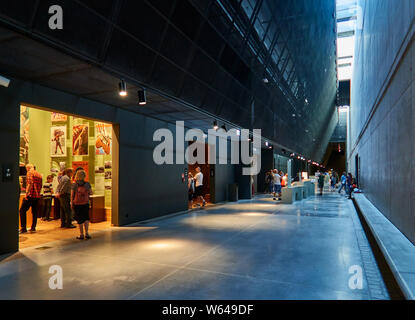Europe, Poland, Gdansk, Inside the Museum of The Second War opened in the old town of Gd Stock Photo