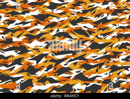 Modern Camouflage pattern. Vector background. For print, textile, web, home decor, fashion, surface, graphic design Stock Vector