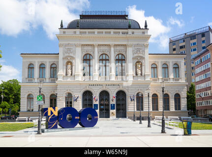 The National Gallery national art gallery Narodna galerija Ljubljana Slovenia Eu Europe Stock Photo