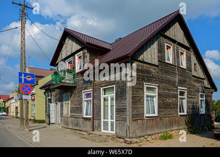 House, Sejny, Podlasie, Poland Stock Photo