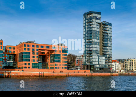 Kristall Tower, Grosse Elbstrasse, Altona, Hamburg Stock Photo