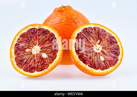 blood oranges Stock Photo