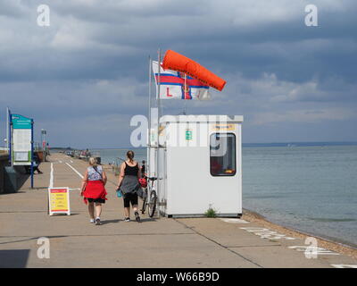 Sheerness, Kent, UK. 31st July, 2019. UK Weather: hot and sunny at midday in Sheerness, Kent but with clouds looming. Credit: James Bell/Alamy Live News Stock Photo