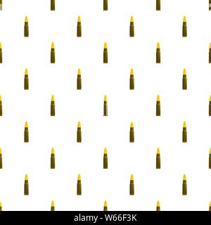 Gun cartridge pattern seamless vector repeat for any web design Stock Vector