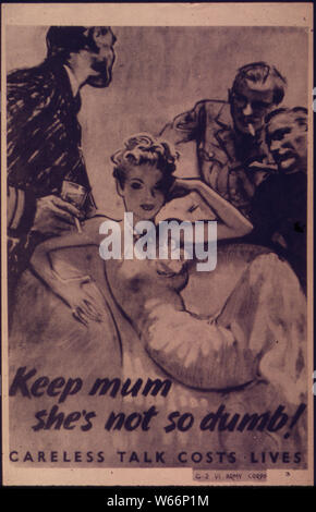 Keep Mum, She’s Not So Dumb Stock Photo - Alamy