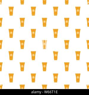 Sun cream screen pattern seamless vector repeat for any web design Stock Vector
