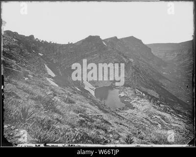 Lake Marion. Canyon in East Humboldt Mountains, Nevada Stock Photo